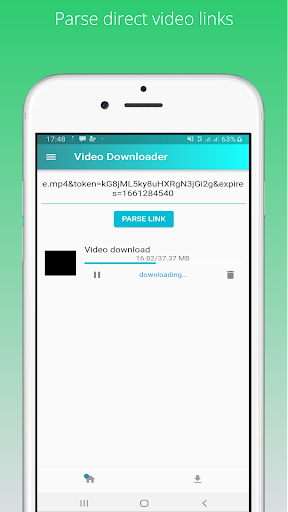 Android application Lite Video Downloader screenshort