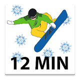 12 Min Pre Snowboard Workout icon
