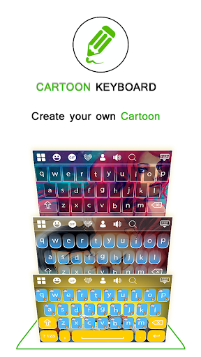Cartoon Keyboard Screen 2