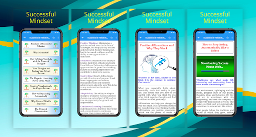 Android application Successful Mindset Offline screenshort