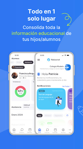 Android application Notasnet screenshort