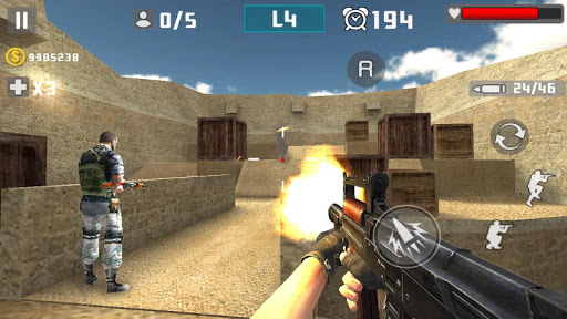 Gun Shot Fire War - Action - games