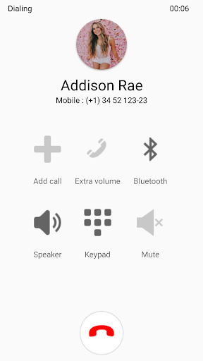 Addison Rae Video Call Simulat Screen 3