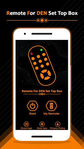Remote Control for DEN Set Top