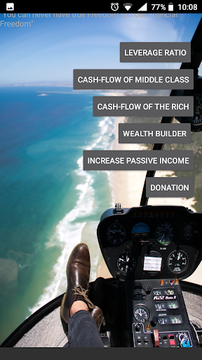 Personal Wealth Calculator Screen 2