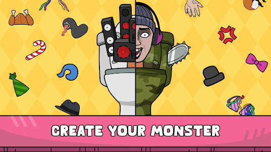 Toilet Monster Mix Makeover