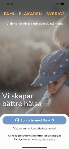 Android application Familjeläkaren i Sverige screenshort