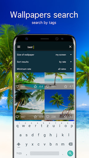 Screenshot of Tropical Wallpapers 4K