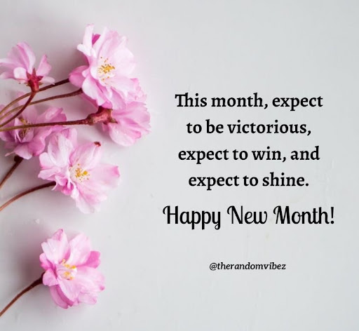 new month wishes