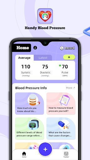 Handy Blood Pressure-BP Health Screenshot 1 - AppWisp.com