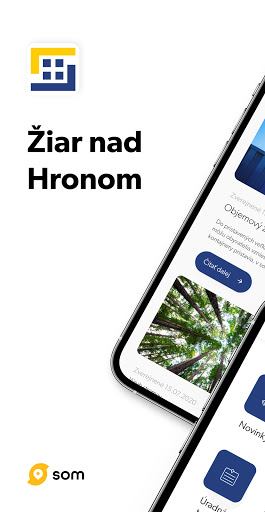 Android application Žiar nad Hronom screenshort