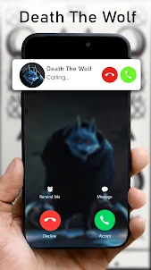 Death The Wolf Video Call fake