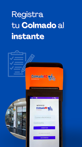 Android application ColmadoRD - Negocio screenshort