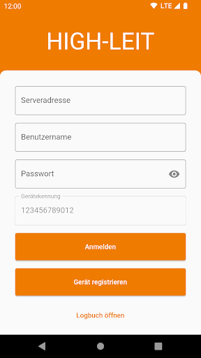 Android application HIGH-LEIT screenshort