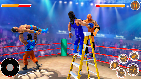 Real Wrestling Cage Fight Game Varies with device APK screenshots 1