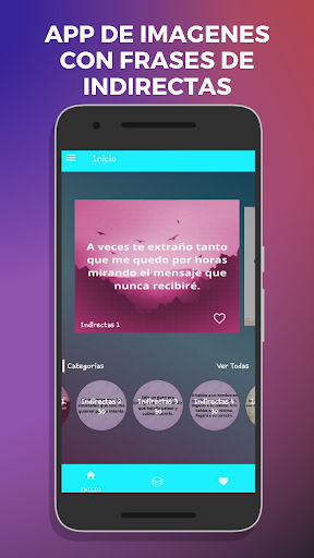 Android application Imagenes de Indirectas screenshort