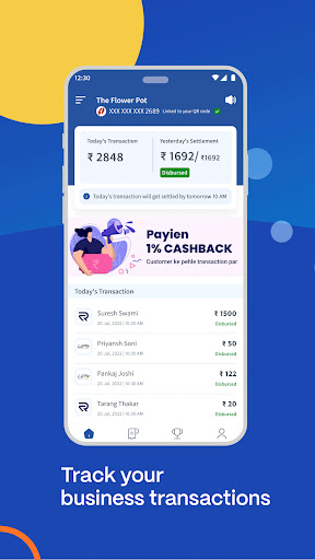 RING App for Merchants Screen 2