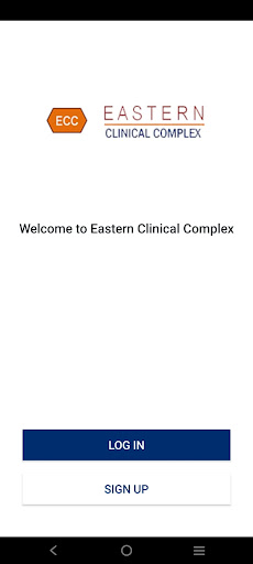Android application ECC Patient App screenshort