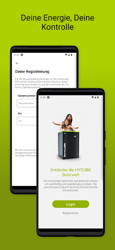 Android application HYCUBE screenshort