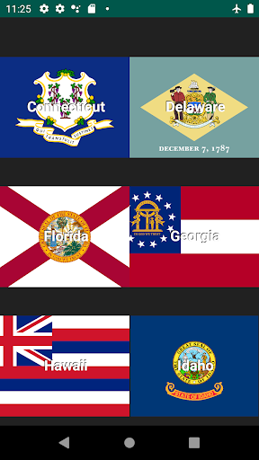 US States Trivia Screen 2