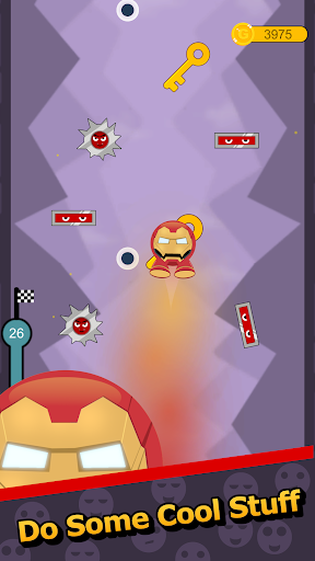 Android application Drag It Up - Heroes Stuff screenshort