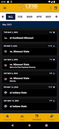 Screenshot of Murray State Racers