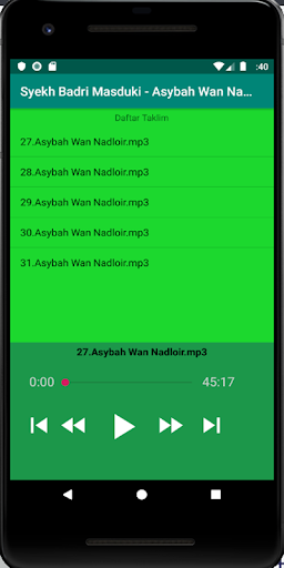 Syekh Badri Masduki - Asybah W