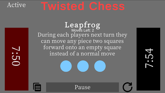 Twisted Chess: Clock Variant