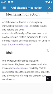 Anti diabetic medication
