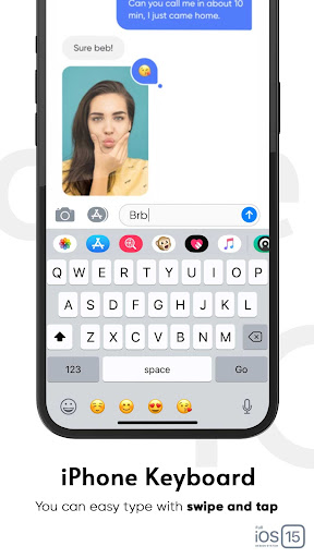 iPhone Keyboard Screen 2