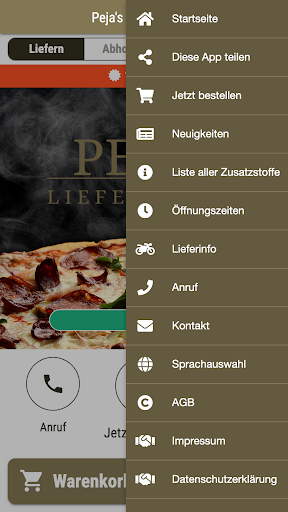 Pejas Lieferservice Screen 3