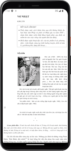Android application Ngữ văn Lớp12-Tập hai-Nâng cao screenshort