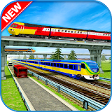 Indian Train Racing 2017  -  3D Simulator icon