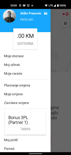 Korpa Kurir Screen 2
