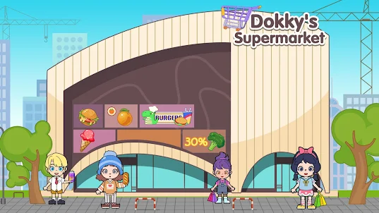 Dokky Life: Supermarket Games