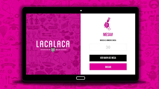 Android application Laca Laca Pedidos screenshort