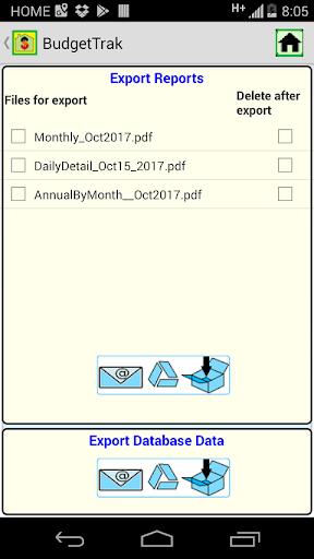 BudgetTrak track expenses man