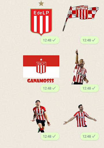 Club Estudiantes Stickers Screen 3