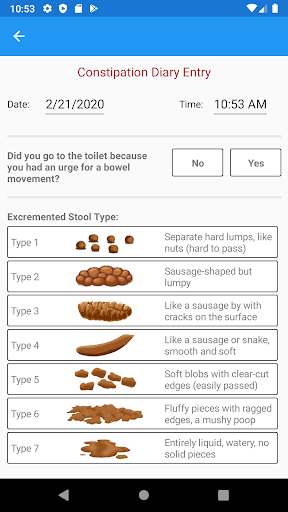 Constipation Management Screen 3