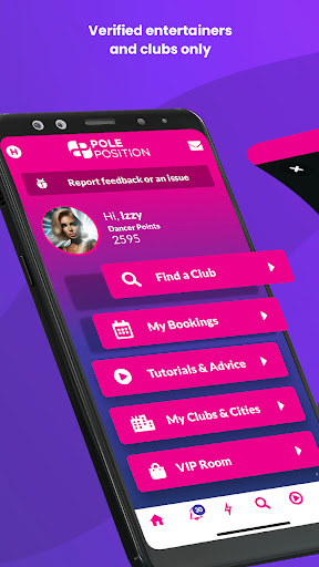 Android application Pole Position:For Entertainers screenshort