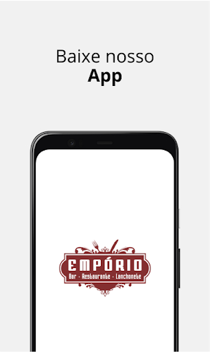 Android application Empório Restaurante screenshort