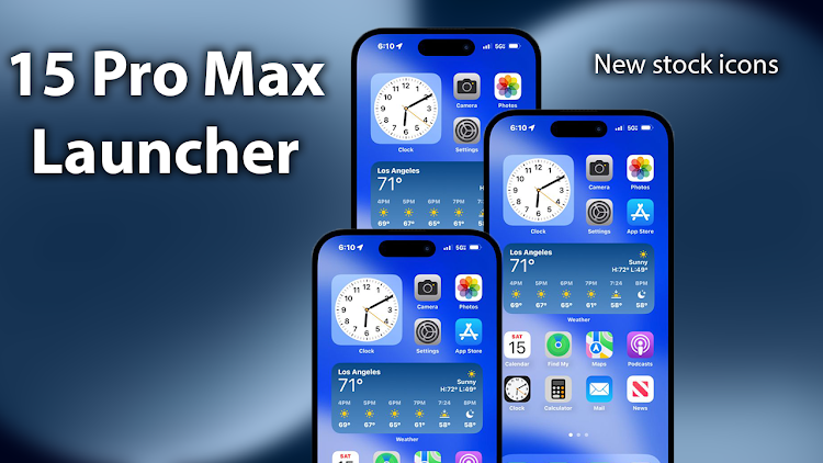 iPhone 15 Pro Max Launcher - 1.2 - (Android)