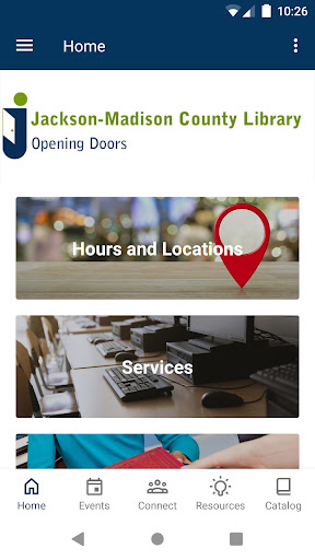 Android application Jackson-Madison County Library screenshort