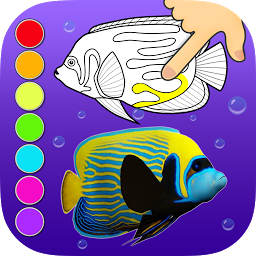 Icon image 3D Coloring App Dancing Fishes