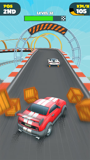 Android application Race Master 3D - Turbo Trails screenshort
