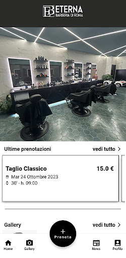 Android application Eterna Barberia screenshort