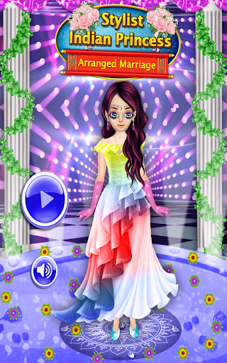 Android application Indian Princess Wedding Game screenshort
