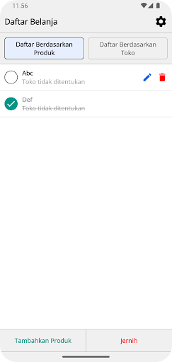 Pratinjau aplikasi