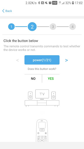 SofaBaton smart remote Screen 3
