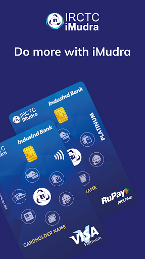 Android application iMudra by IRCTC - Wallet, Card screenshort